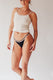 Leak Proof Period Underwear Bikini With Striped Elastic Waistband by PURE ROSY