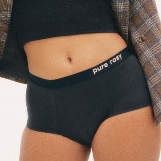 Best Period underwear BoyShort PURE ROSY for heavy flow